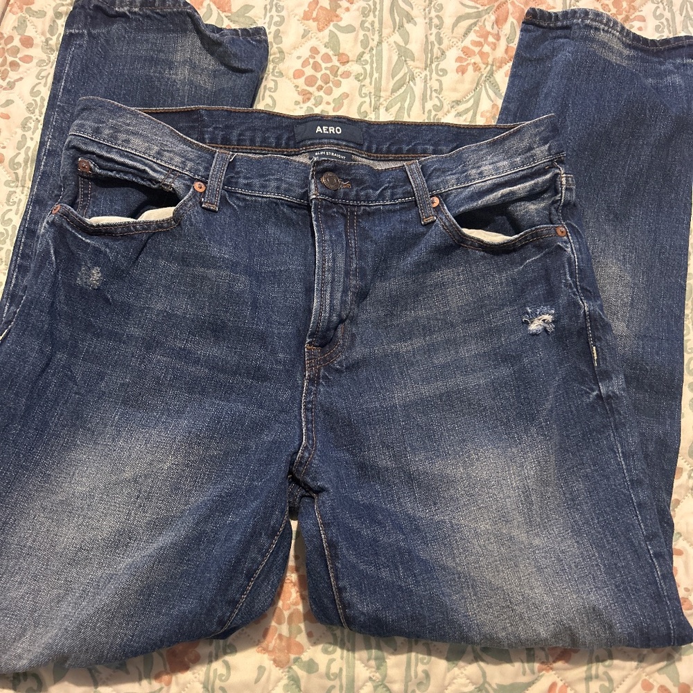 Men’s Aeropostale Slim Straight Jeans size 32x30